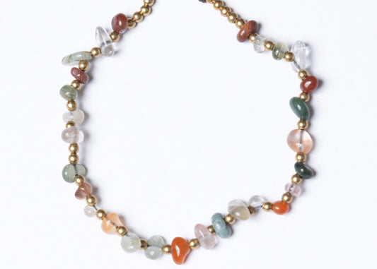 Mixed Jade Crystal Healing Bracelet - Organic