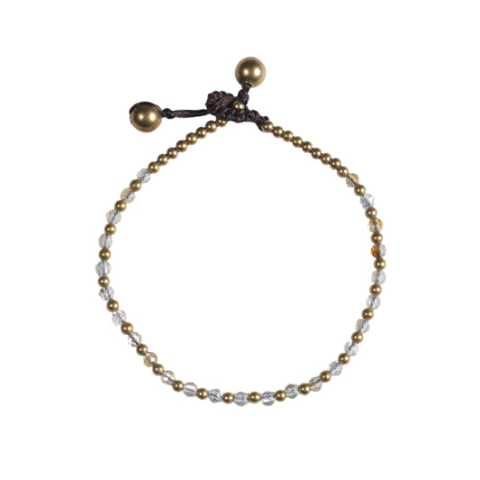 Menopause Relief - Hot Flushes - Citrine - Brass