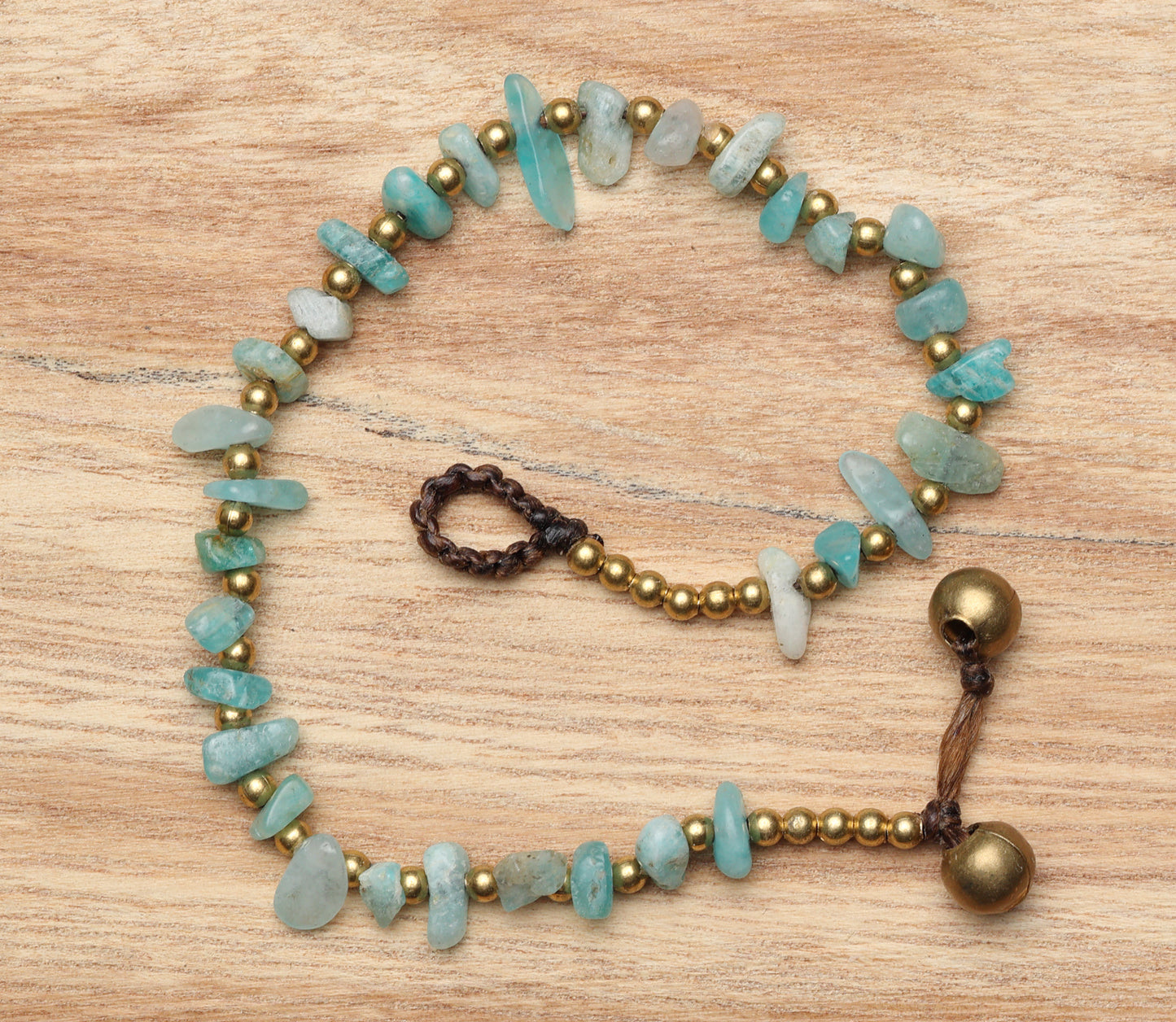 Amazonite Crystal Healing Bracelet - Organic