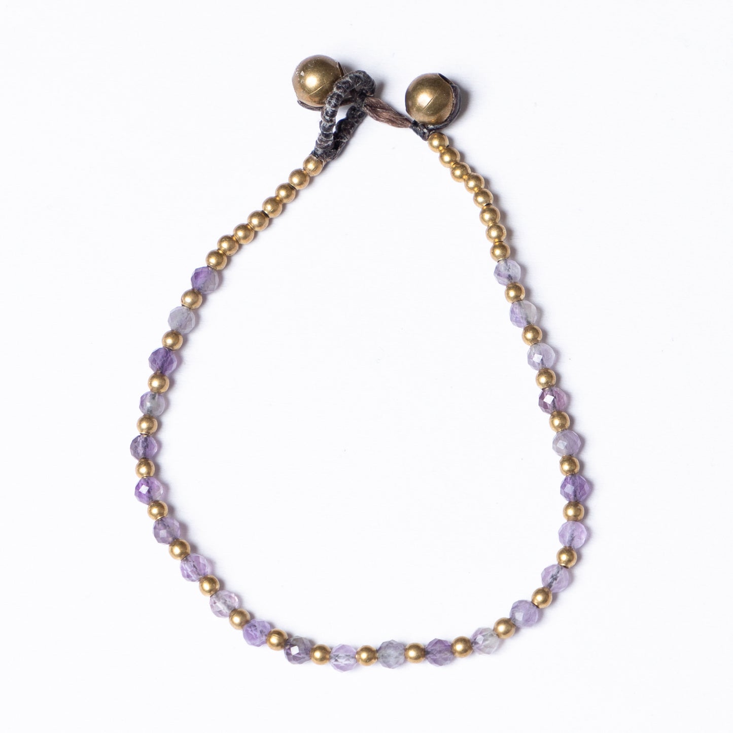 Birthstone Bracelet - February - Amethyst