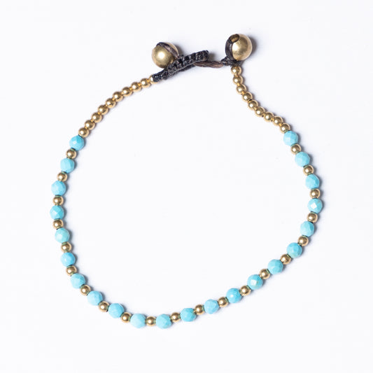 Birthstone Bracelet - December - Turquoise