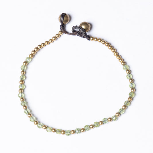 Birthstone Bracelet - August - Peridot