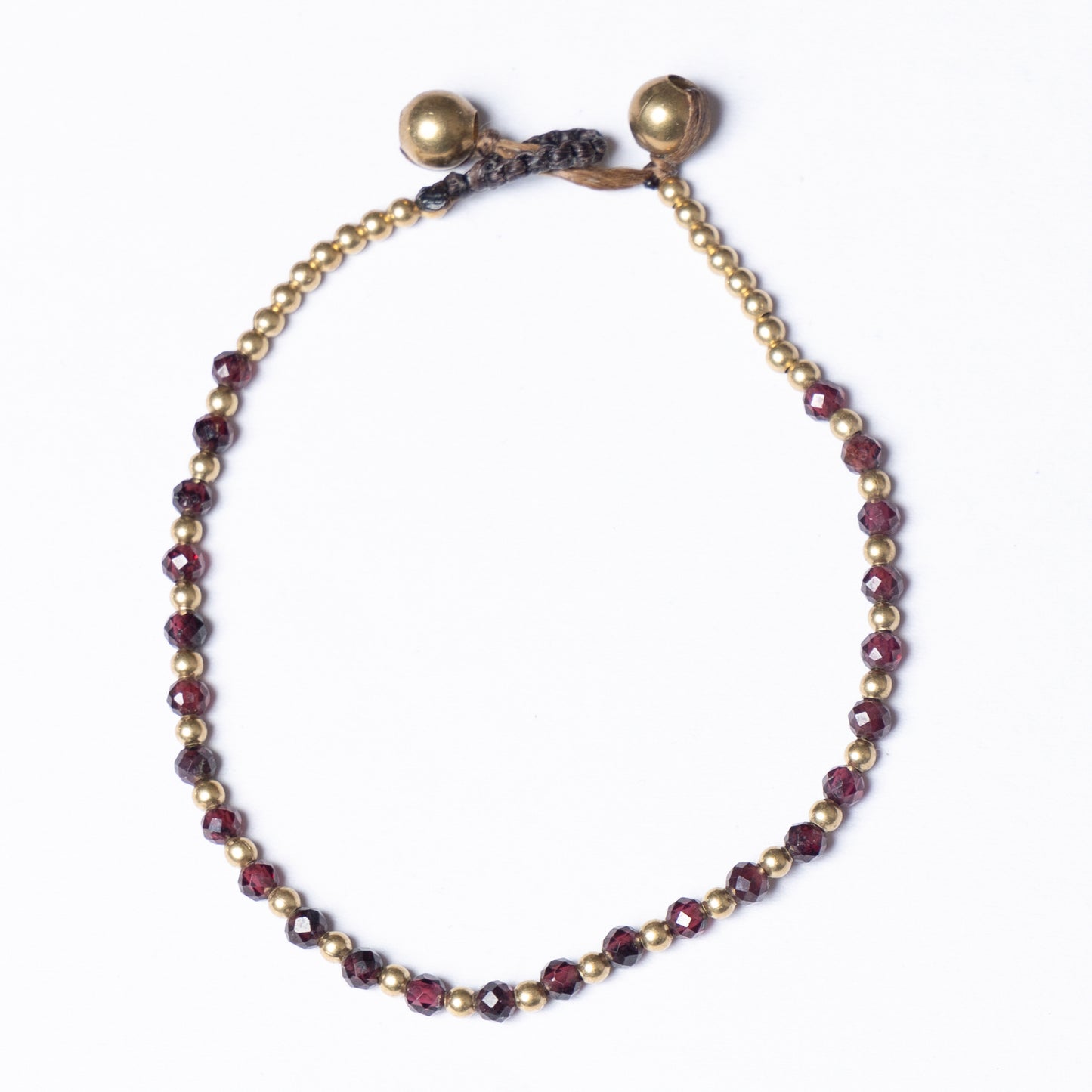 Birthstone Bracelet - January - Garnet